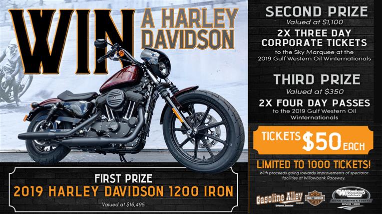 WANT A NEW HARLEY DAVIDSON FOR $50