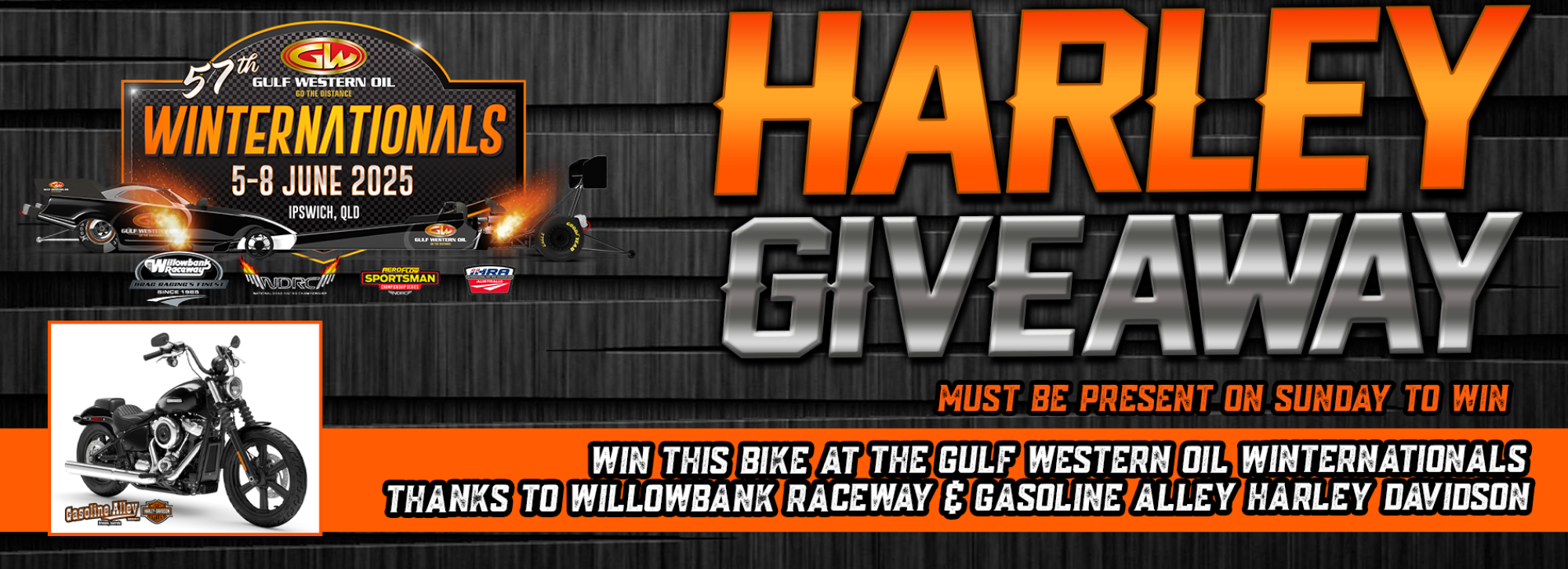 Willowbank Raceway Turns 40 — Celebrate with Horsepower and a Harley-Davidson Giveaway